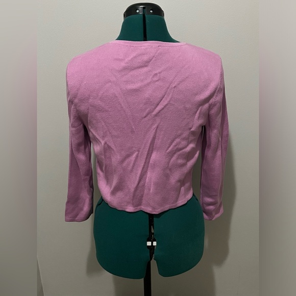 Purple Talbots Cardigan NWT - Picture 3 of 3